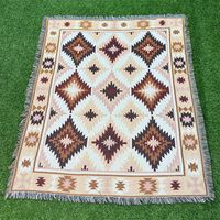 Ethnic Style Color Block Cotton Tapestry Tapestry sku image 9