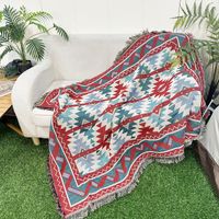 Ethnic Style Color Block Cotton Tapestry Tapestry sku image 12