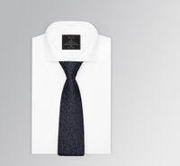Business Formal Stripe Waves Polyester Men's Tie sku image 13
