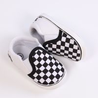 Kid's Sports Solid Color Round Toe Canvas Shoes main image 4