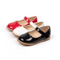 Girl's Elegant Solid Color Round Toe Flats main image 4