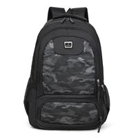 Waterproof Solid Color Casual Daily Laptop Backpack main image 2