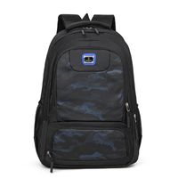 Waterproof Solid Color Casual Daily Laptop Backpack sku image 2