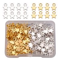 1 Set Simple Style Star Alloy Plating Jewelry Accessories main image 1