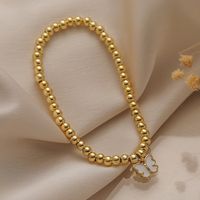 Elegant Einfacher Stil Schmetterling Kupfer Perlen Überzug Inlay Zirkon Armbänder main image 5