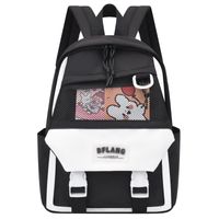 Solid Color Casual Daily Kids Backpack main image 4