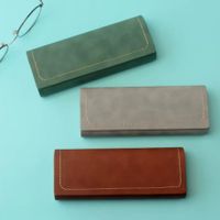 Simple Style Classic Style Commute Solid Color Metal Unisex Glasses Pouch main image 1