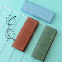 Simple Style Classic Style Commute Solid Color Metal Unisex Glasses Pouch main image 3