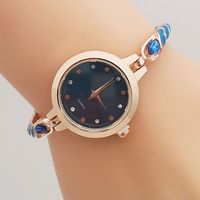 Cute Sweet Solid Color Jewelry Buckle Quartz Women's Watches sku image 3