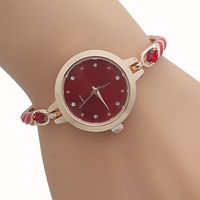 Cute Sweet Solid Color Jewelry Buckle Quartz Women's Watches main image 2