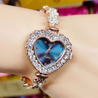 Simple Style Classic Style Color Block Jewelry Buckle Quartz Women's Watches sku image 3