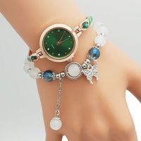 Cute Sweet Solid Color Jewelry Buckle Quartz Women's Watches main image 3