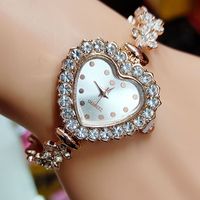 Simple Style Classic Style Color Block Jewelry Buckle Quartz Women's Watches sku image 8