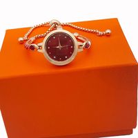 Cute Sweet Solid Color Jewelry Buckle Quartz Women's Watches main image 4