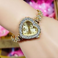 Simple Style Classic Style Color Block Jewelry Buckle Quartz Women's Watches sku image 5