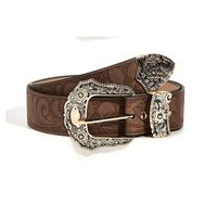 Casual Simple Style Printing Imitation Leather Alloy Women's Leather Belts main image 5