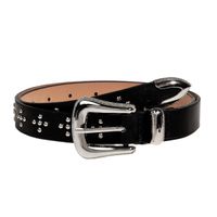 Retro Simple Style Cross Pu Leather Alloy Plating Unisex Leather Belts main image 2