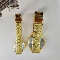Casual Solid Color Single Folding Buckle Quartz Women's Watches main image 5