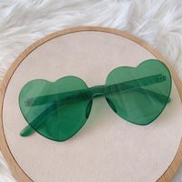 Simple Style Commute Color Block Resin Special-shaped Mirror Full Frame Women's Sunglasses sku image 18