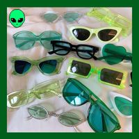 Simple Style Commute Color Block Resin Special-shaped Mirror Full Frame Women's Sunglasses main image 3