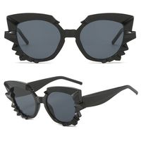 Simple Style Classic Style Color Block Pc Cat Eye Full Frame Women's Sunglasses main image 4
