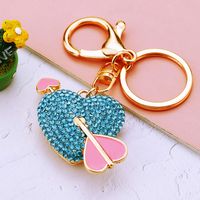 Cute Heart Shape Zinc Alloy Valentine's Day Women's Keychain main image 5