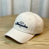 Women's Hip-hop Simple Style Commute Letter Embroidery Patch Curved Eaves Baseball Cap main image 1