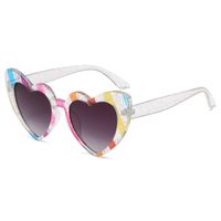 Simple Style Heart Shape Pc Cat Eye Full Frame Women's Sunglasses sku image 12