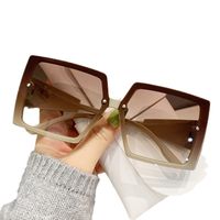 Basic Gradient Color Pc Square Full Frame Women's Sunglasses main image 6