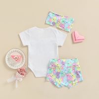 Simple Style Classic Style Animal Printing Cotton Baby Clothing Sets main image 2