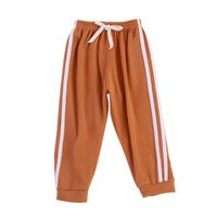 Sports Solid Color Polyester Boys Pants main image 4