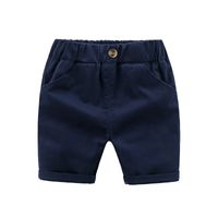 Casual Solid Color Cotton Boys Pants sku image 3