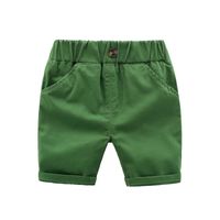 Casual Solid Color Cotton Boys Pants sku image 8