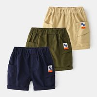 Simple Style Solid Color Cotton Boys Pants main image 1