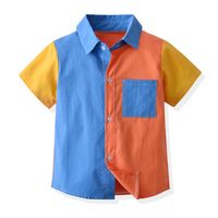 Cute Solid Color Cotton T-shirts & Shirts main image 1
