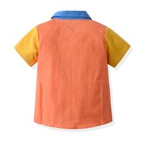 Cute Solid Color Cotton T-shirts & Shirts main image 2