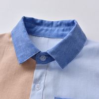 Cute Color Block Cotton T-shirts & Shirts main image 4