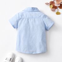Einfacher Stil Streifen Baumwolle T-shirts & Hemden main image 4