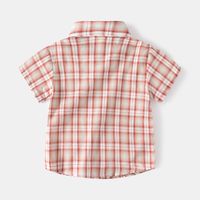 Casual Plaid Cotton T-shirts & Shirts main image 5