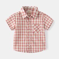Casual Plaid Cotton T-shirts & Shirts sku image 15
