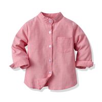 Einfacher Stil Einfarbig Baumwolle T-shirts & Hemden sku image 2