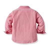 Einfacher Stil Einfarbig Baumwolle T-shirts & Hemden main image 5