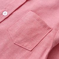 Einfacher Stil Einfarbig Baumwolle T-shirts & Hemden main image 2