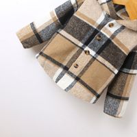 Simple Style Plaid Polyester Boys Outerwear main image 5