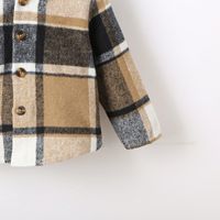 Simple Style Plaid Polyester Boys Outerwear main image 4