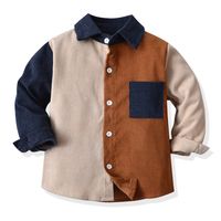 Simple Style Color Block Cotton Boys Clothing Sets main image 3