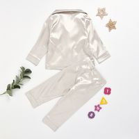 Style Simple Couleur Unie Polyester Mousseline De Soie Sous-vêtements Et Pyjamas main image 2
