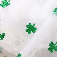 St. Patrick Princess Cute Shamrock Polyester Girls Dresses main image 4