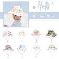 Baby Girl's Baby Boy's Cute Vacation Flower Bucket Hat main image 4