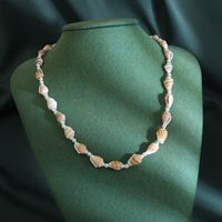 1 Piece Bohemian Conch Imitation Pearl Shell Women's Necklace sku image 2